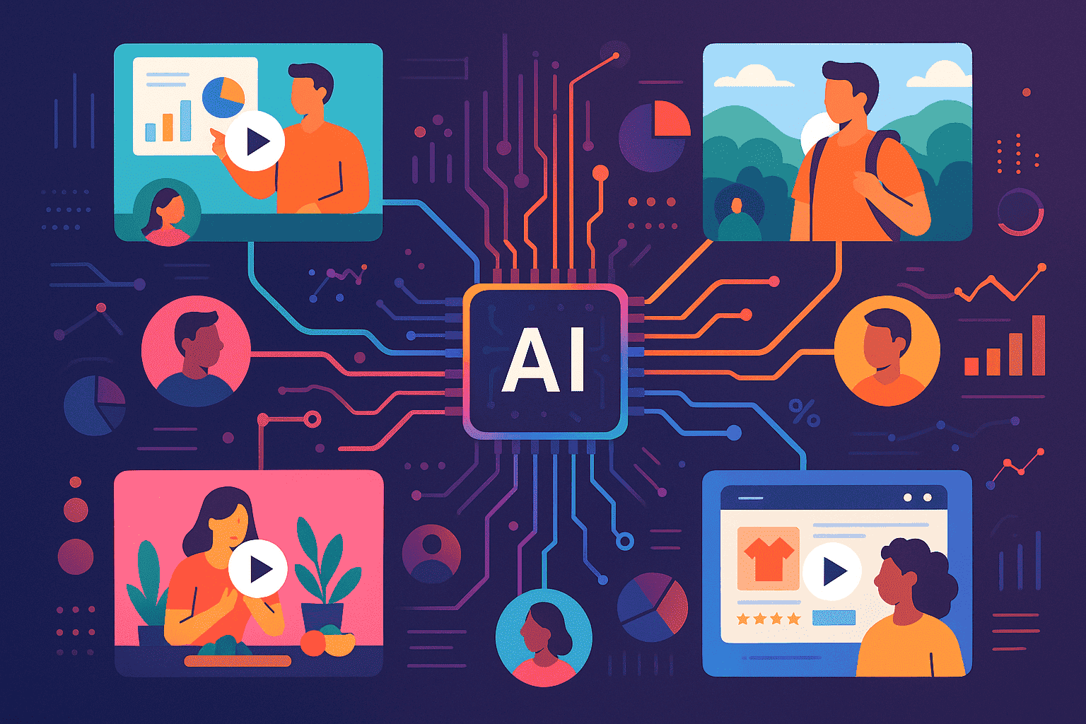 20250831_1837_AI-Driven Content Personalization_simple_compose_01k3zqpy10ehtv9cns37j2qcxa - 生成AIビジネス活用研究所