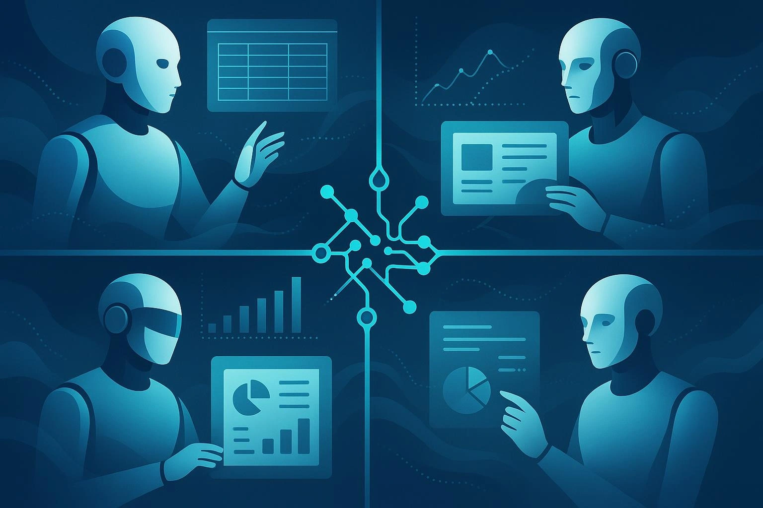AIエージェント資料作成比較ChatGPTManusGenSparkSkyworkの実力検証 - サムネイル - 生成AIビジネス活用研究所 AIエージェント資料作成比較:ChatGPT・Manus・GenSpark・Skyworkの実力検証