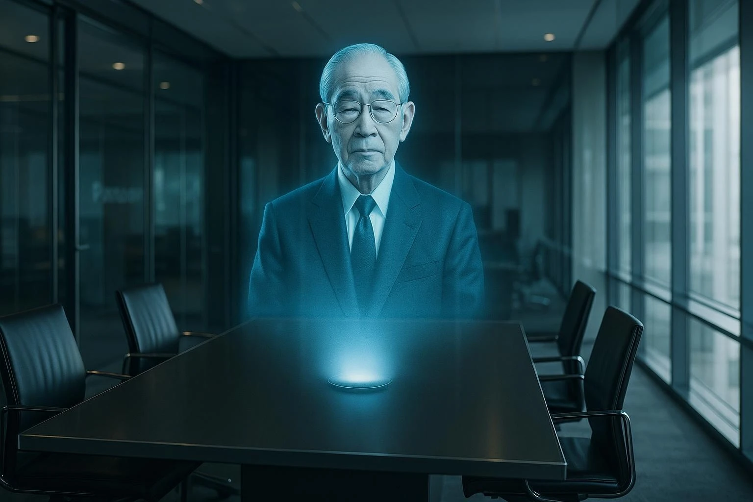 他社事例との比較：パナソニックの「AI松下幸之助」