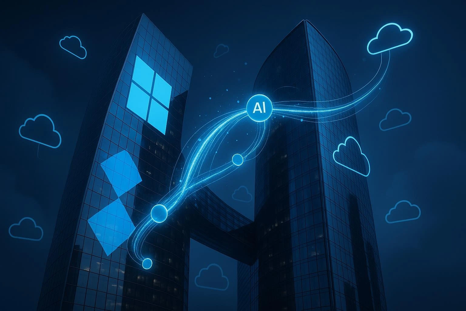 主要テック企業との戦略的連携：Microsoft陣営での存在感