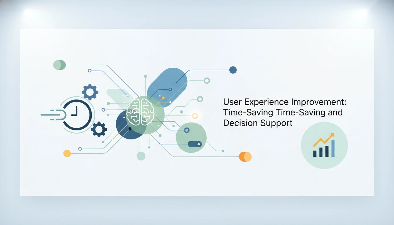ユーザー体験の向上：時間節約と意思決定支援