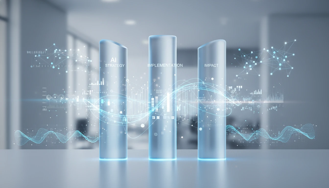 heading_3つの柱で構成されたAI活用戦略_20251027_082458 - 生成AIビジネス活用研究所 3つの柱で構成されたAI活用戦略