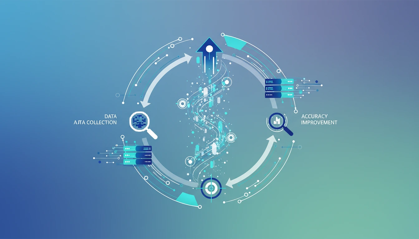 データ収集と精度向上の循環システム