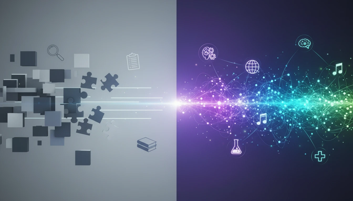 従来のキーワード検索の限界とAI検索の革新性