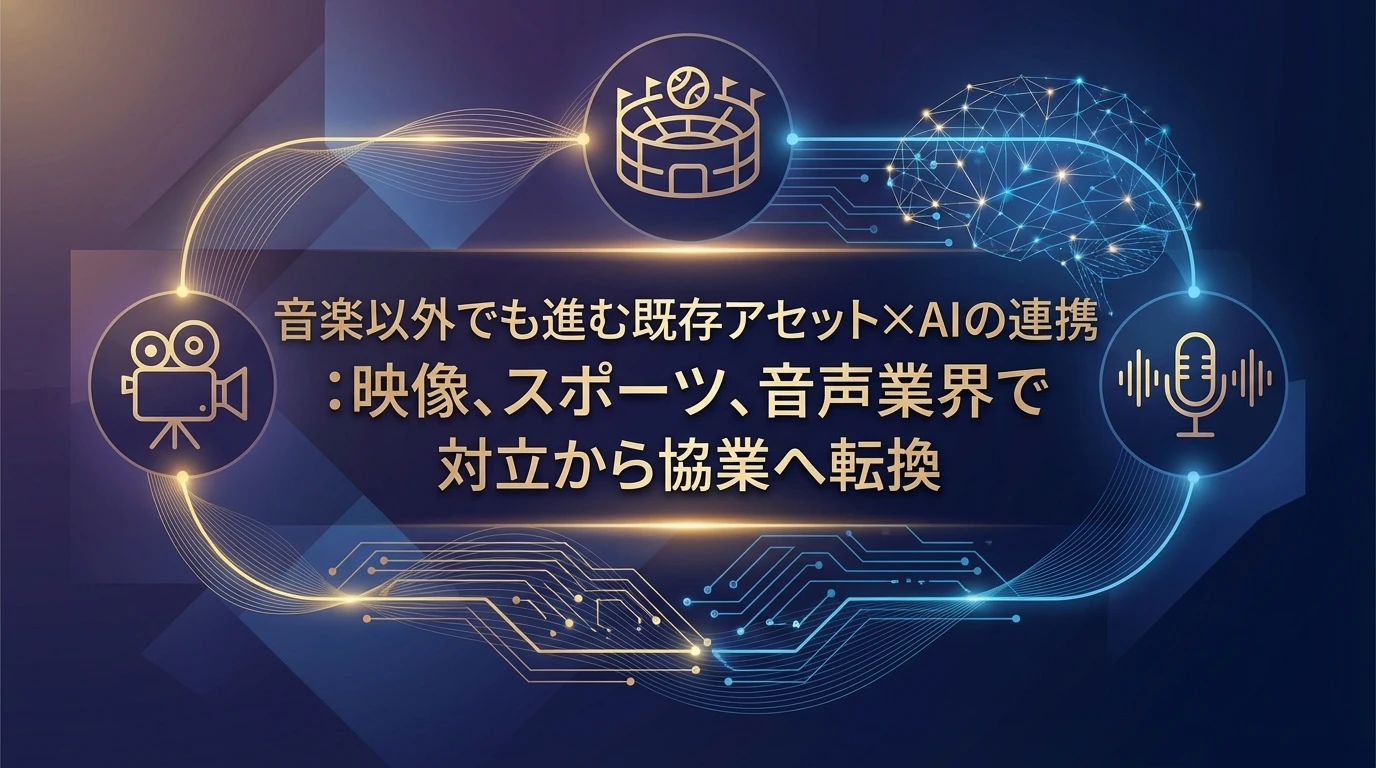 他業界でも進む「既存アセット×AI」の潮流