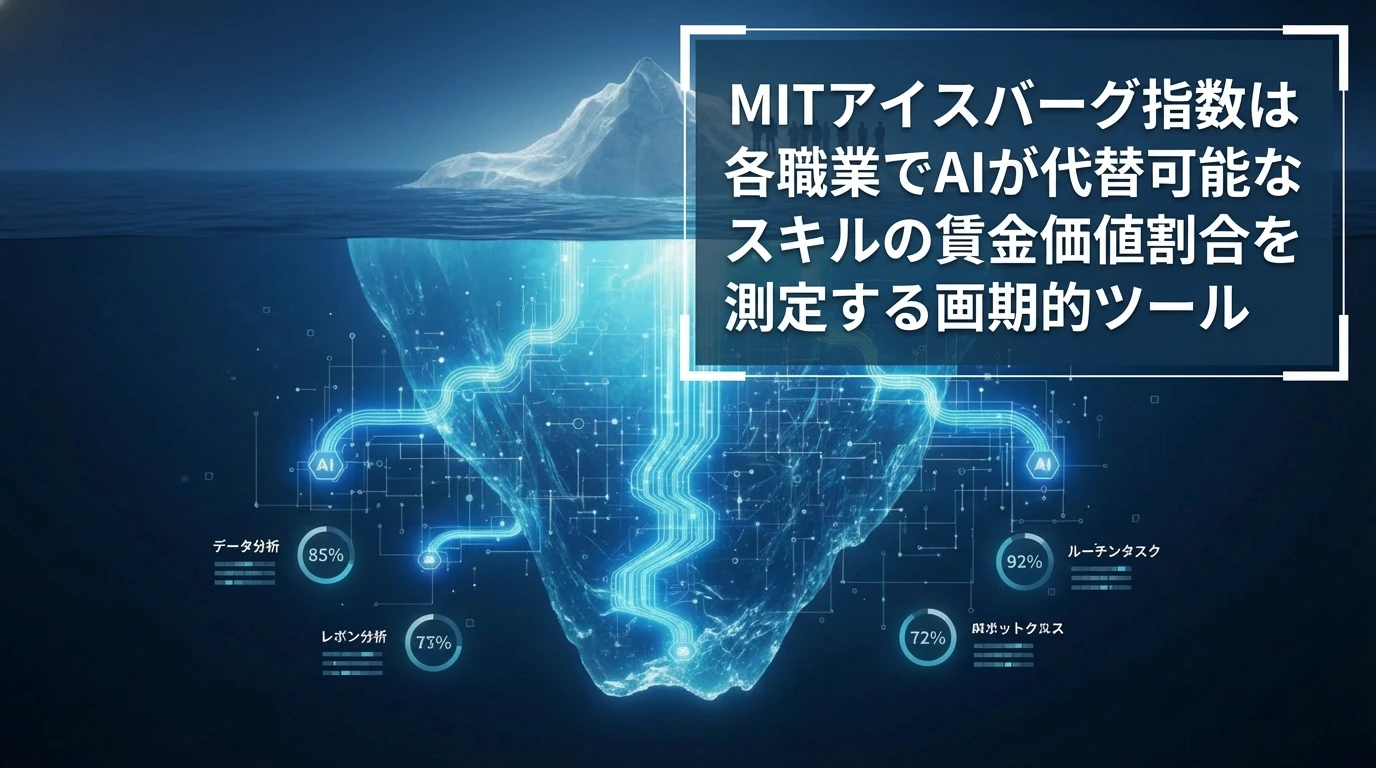 アイスバーグ指数：AIと人間のスキル重複を可視化する革新的ツール