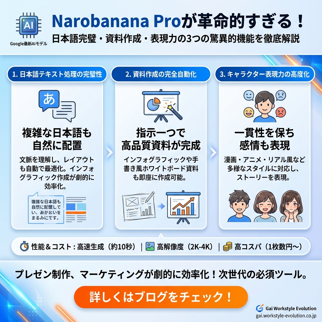 記事のインフォグラフィックサマリ