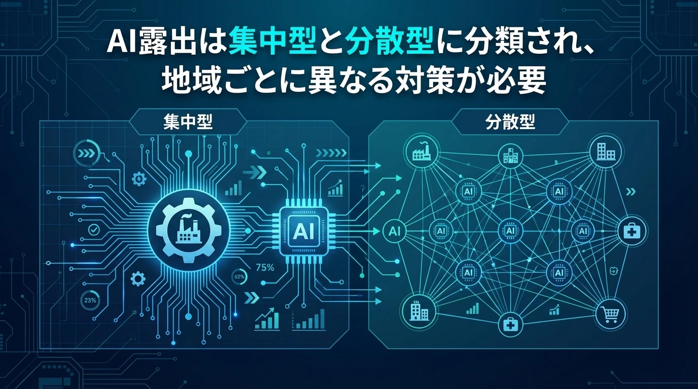 集中型vs分散型：産業パターンによる戦略の違い