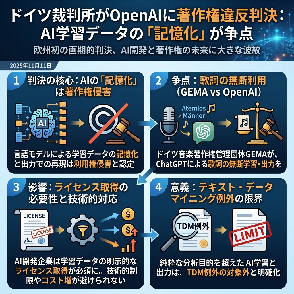 記事のインフォグラフィックサマリ