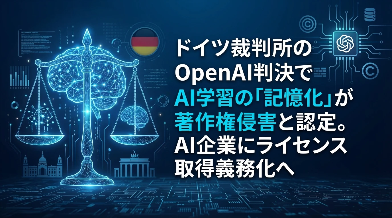 heading_まとめAI著作権法の新たな地平_20251127_195151 - 生成AIビジネス活用研究所 まとめ:AI著作権法の新たな地平