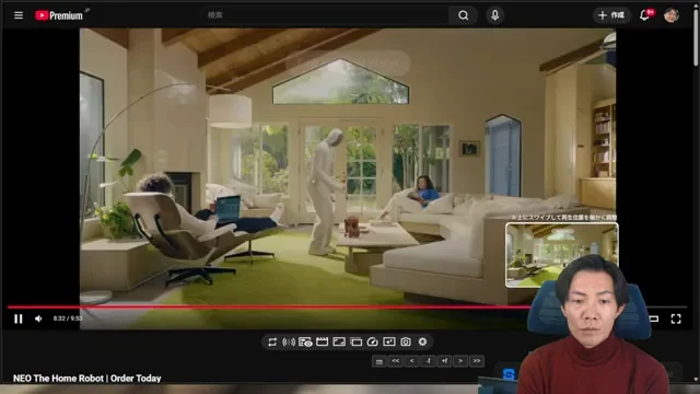 ヒューマノイドロボットNEOが床に落ちた鍵と財布を探している様子。