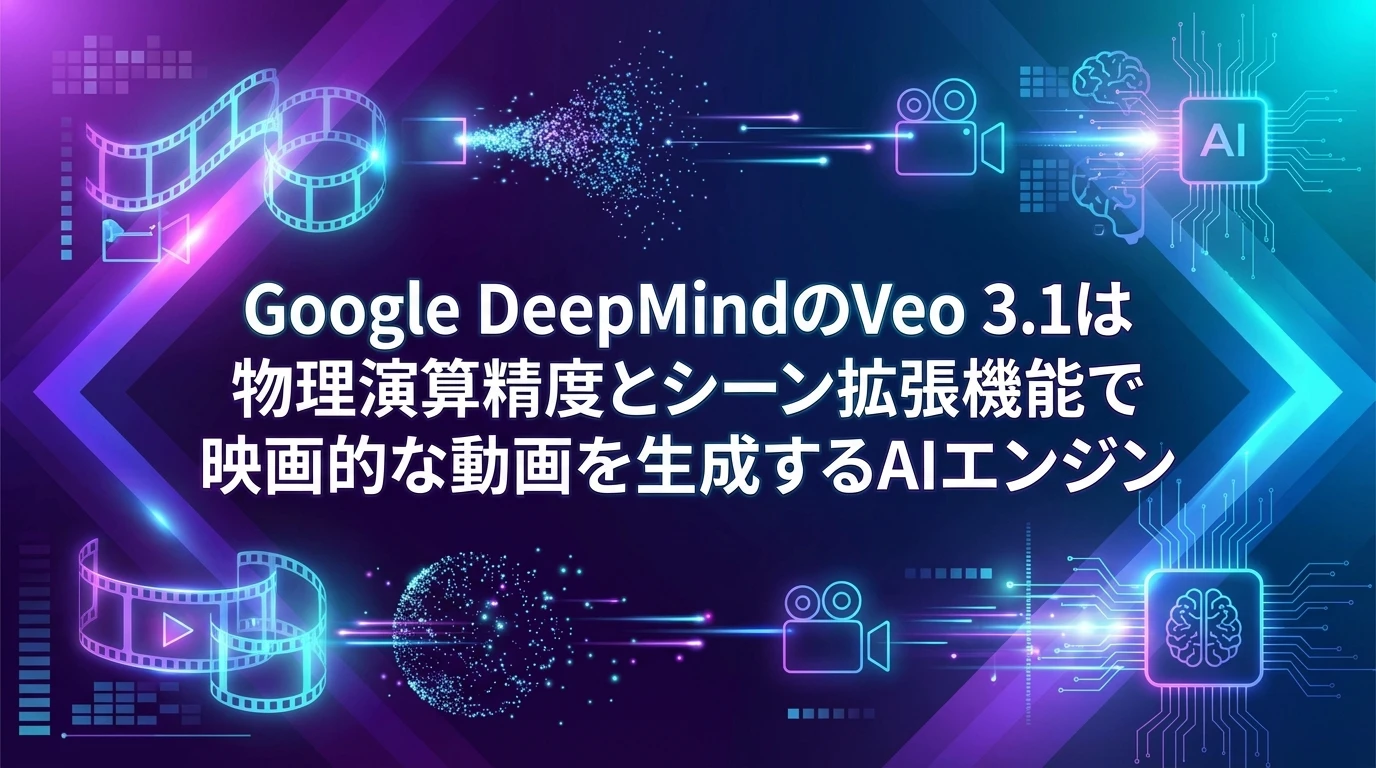 Veo 3.1とは？主な強み