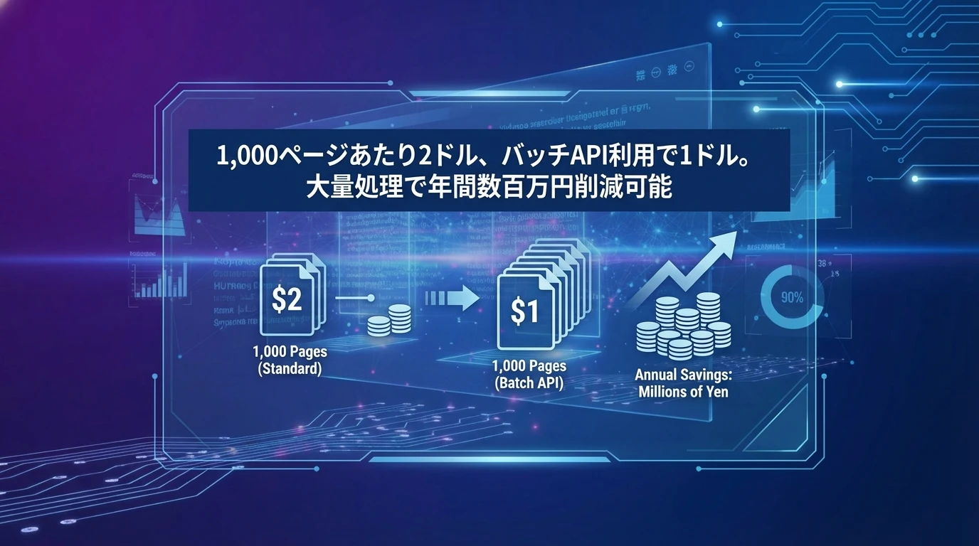 コストパフォーマンスの優位性