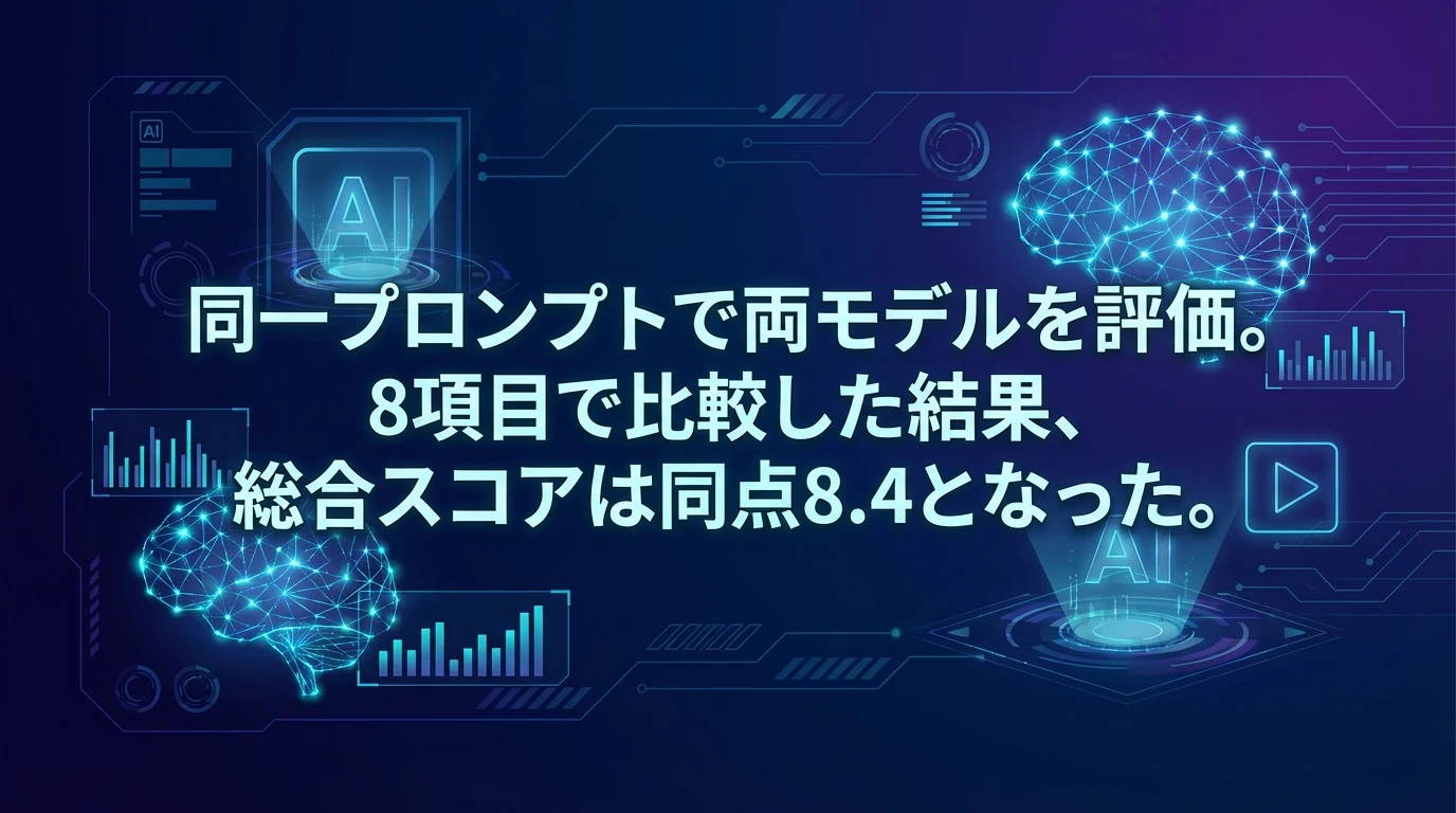 テスト方法と評価基準