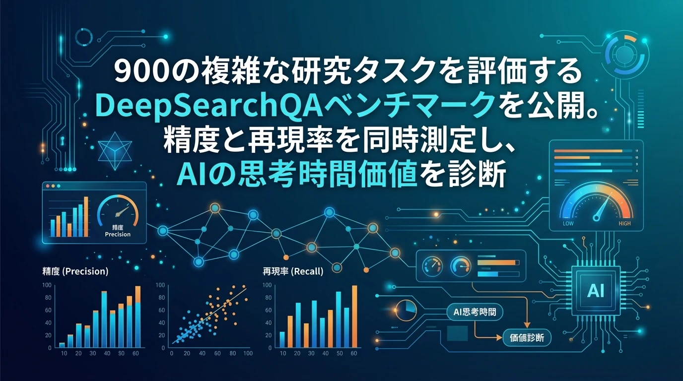 heading_DeepSearchQA研究エージェント評価の新基準_20251218_081728 - 生成AIビジネス活用研究所 DeepSearchQA:研究エージェント評価の新基準
