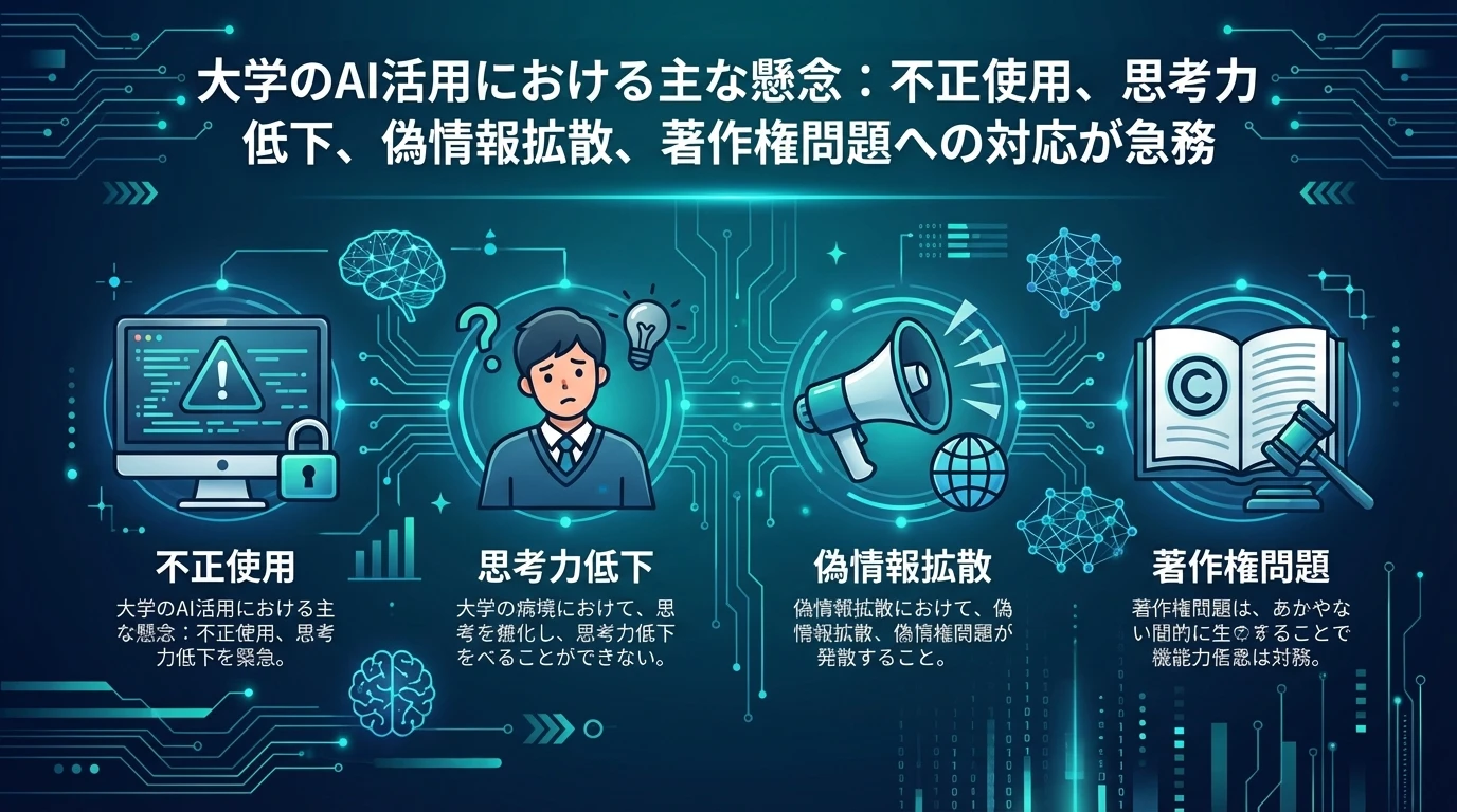 heading_大学が抱える懸念学術的誠実性と教育効果のバランス_20251214_181928 - 生成AIビジネス活用研究所 大学が抱える懸念:学術的誠実性と教育効果のバランス