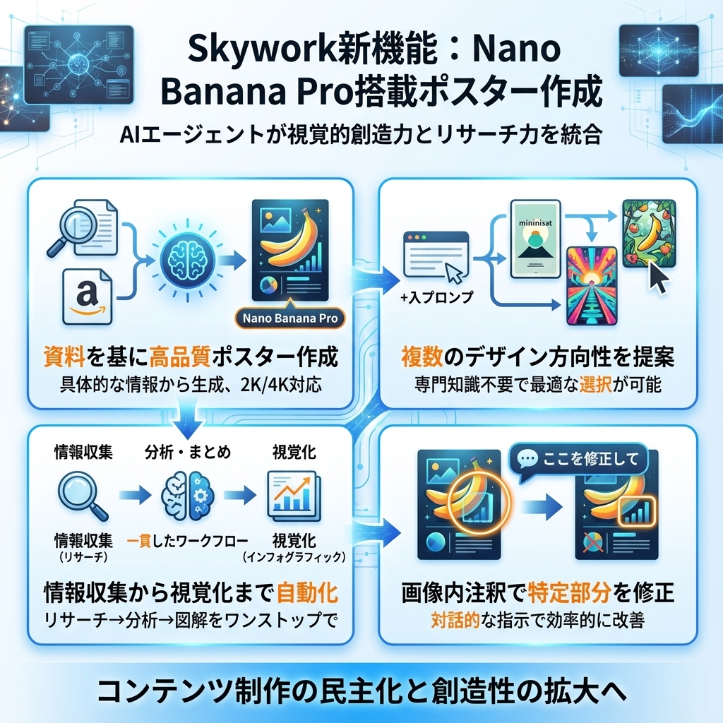 記事のインフォグラフィックサマリ