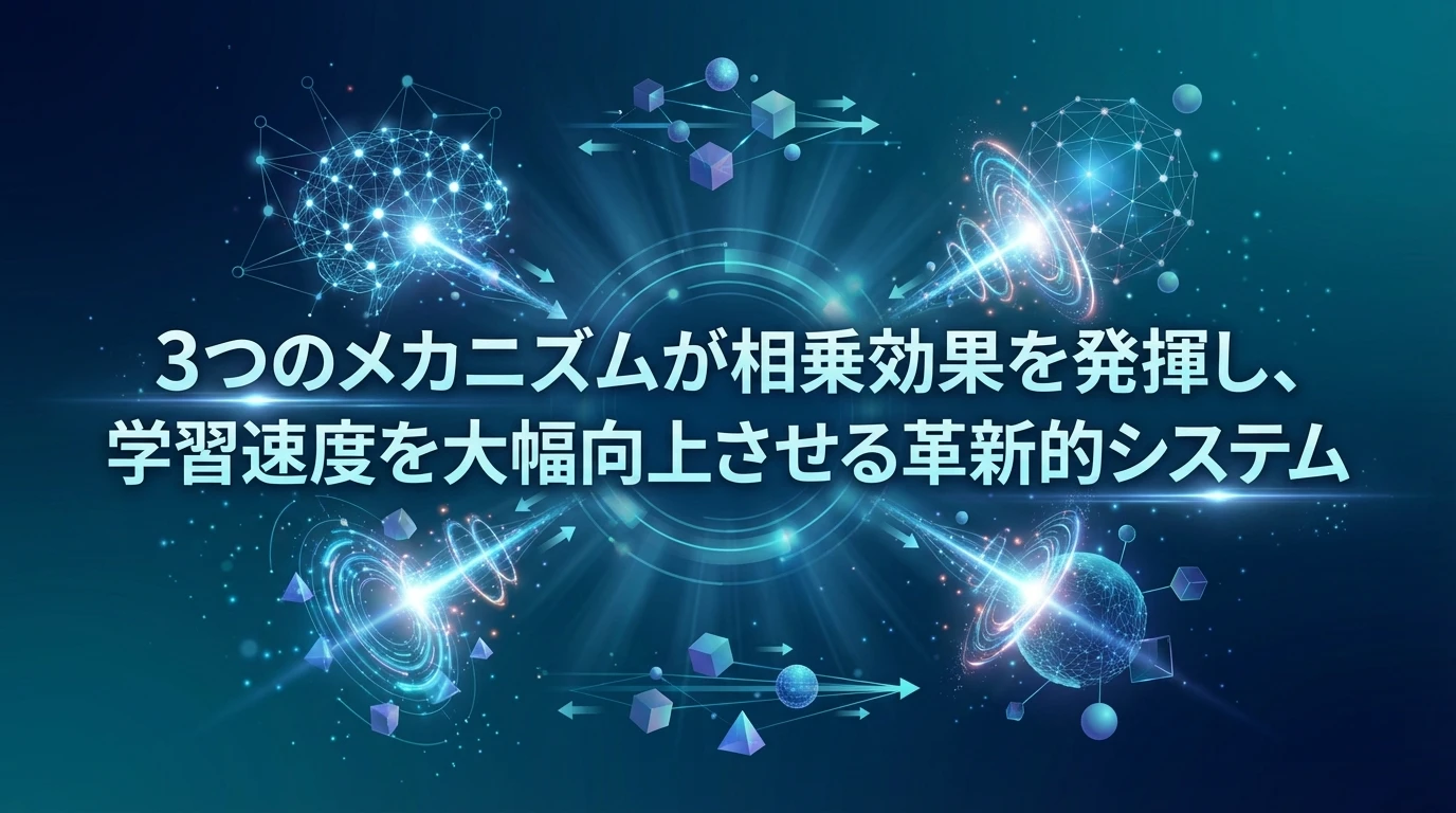 heading_各メカニズムの相乗効果と個別貢献_20251204_083354 - 生成AIビジネス活用研究所 各メカニズムの相乗効果と個別貢献