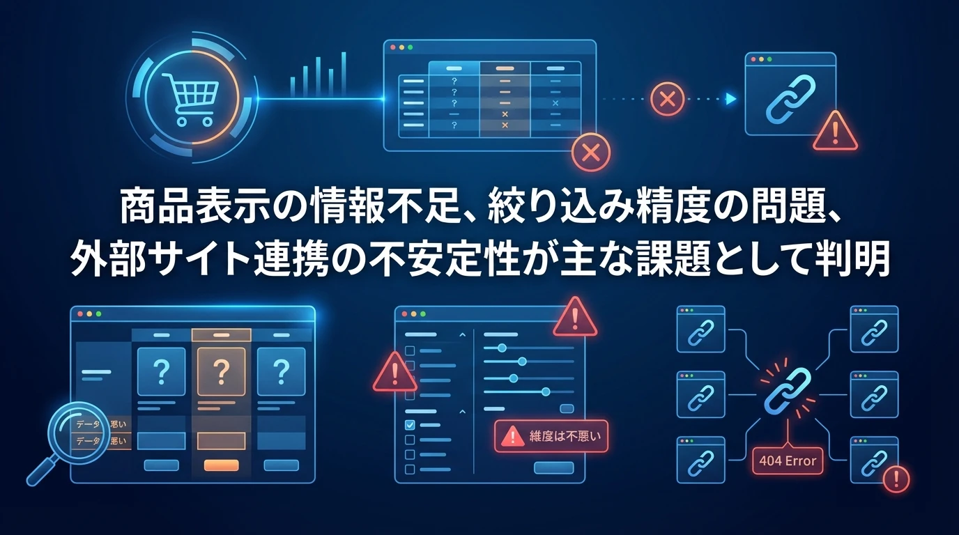 現在の課題と改善点