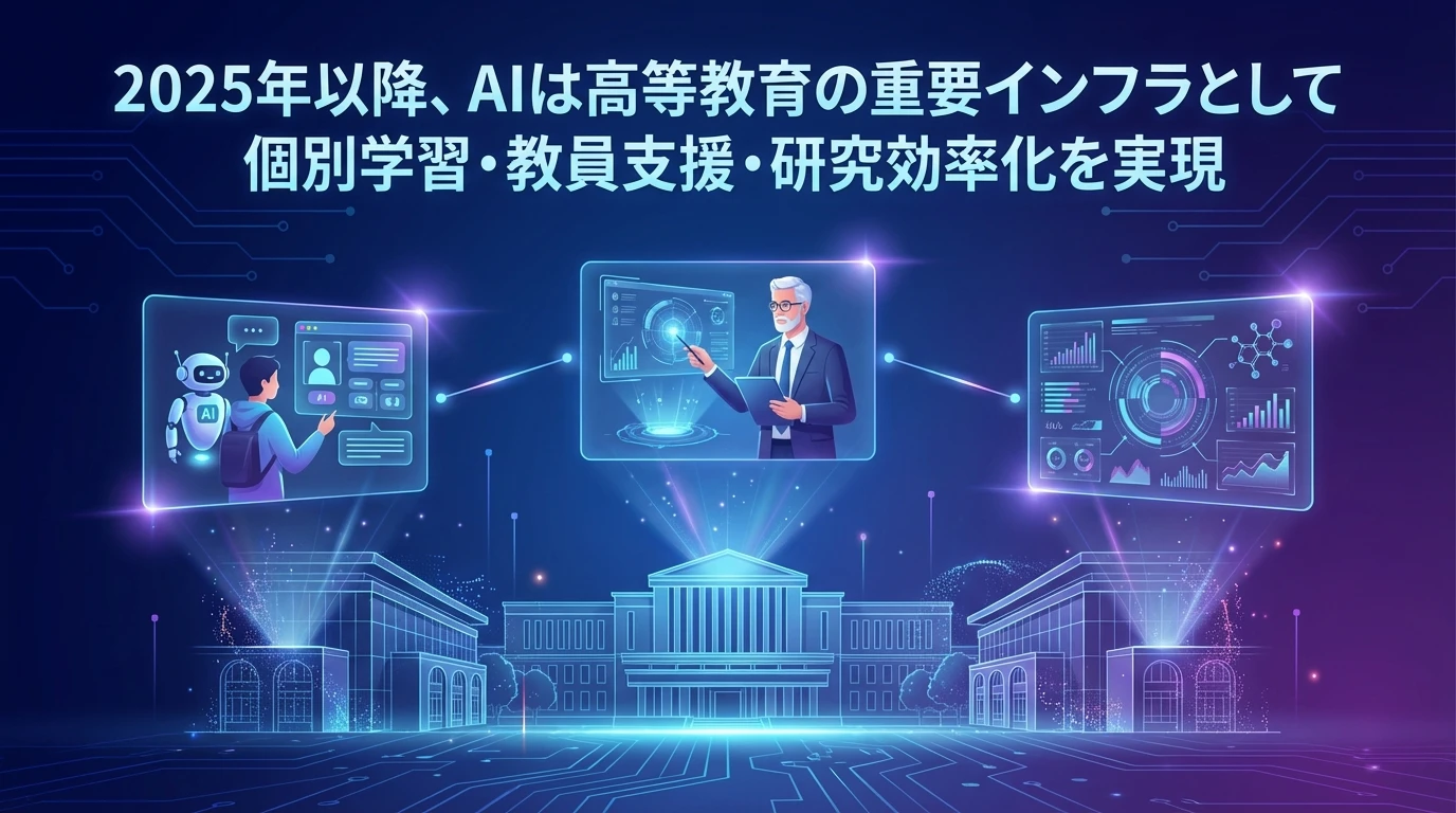 heading_今後の展望AI時代の高等教育のあるべき姿_20251214_181933 - 生成AIビジネス活用研究所 今後の展望:AI時代の高等教育のあるべき姿