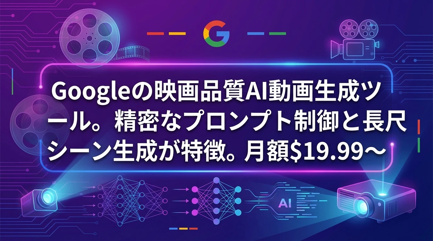 heading_2 Veo 31Googleが提供する映画品質の実験ツール_20251203_083105 - 生成AIビジネス活用研究所 2. Veo 3.1|Googleが提供する映画品質の実験ツール