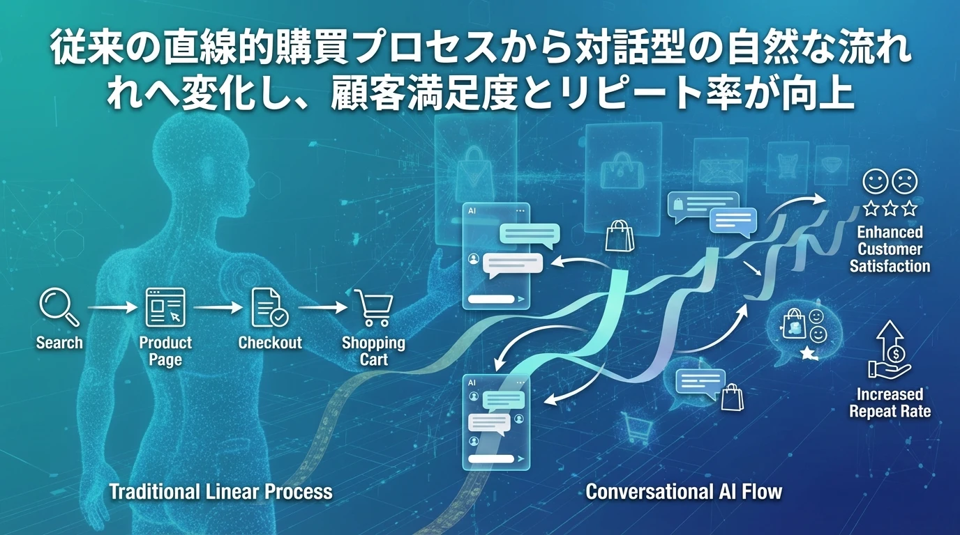 heading_対話型AIがもたらす顧客体験の革新購買プロセスの根本的変化_20251210_071821 - 生成AIビジネス活用研究所 対話型AIがもたらす顧客体験の革新:購買プロセスの根本的変化
