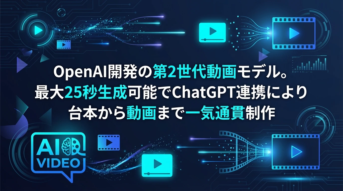 Sora 2とは？主な特徴