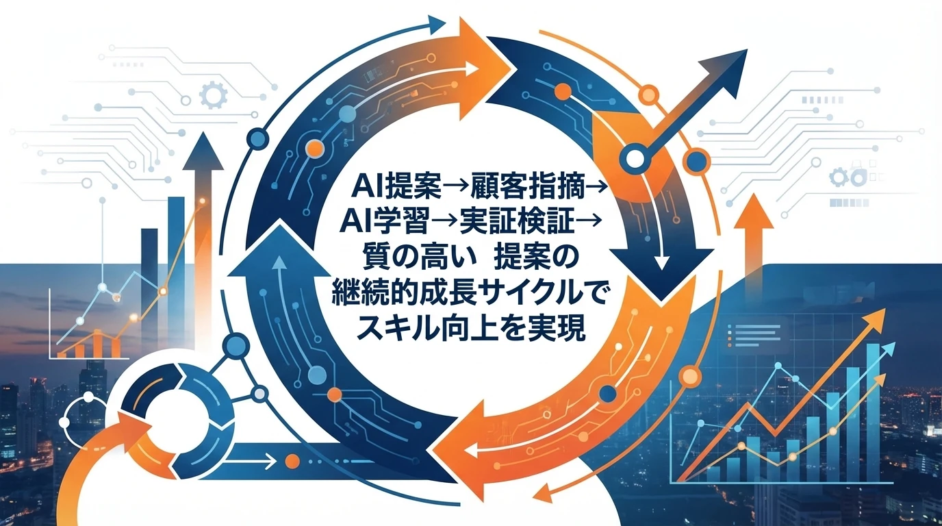 AIを活用した継続的な成長サイクル