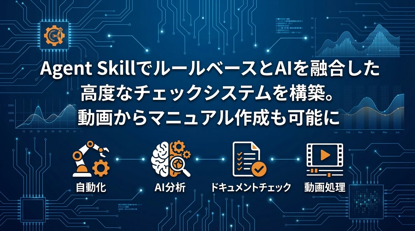 チェックツールと分析ツールへの展開