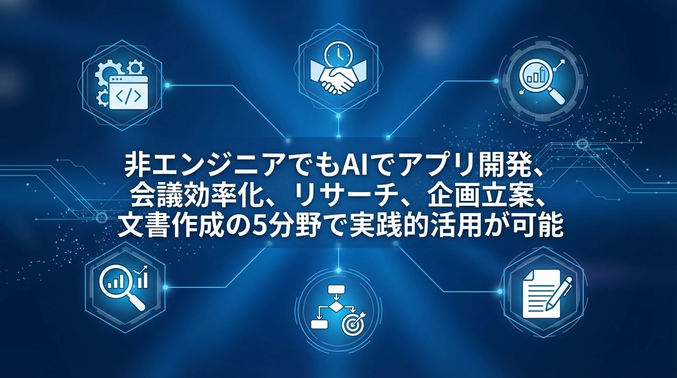 一般ビジネスパーソンの5つの活用パターン