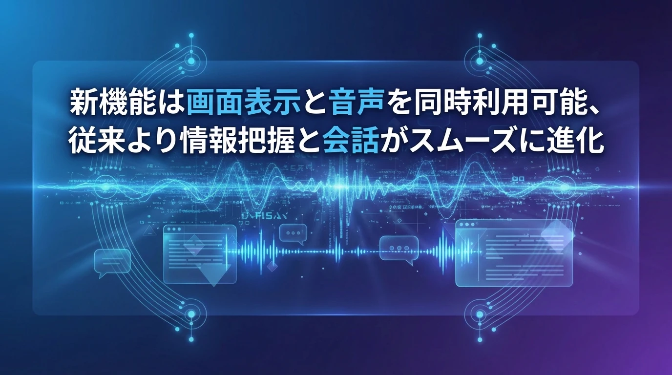 heading_従来の音声モードとの決定的な違い_20251217_082813 - 生成AIビジネス活用研究所 従来の音声モードとの決定的な違い