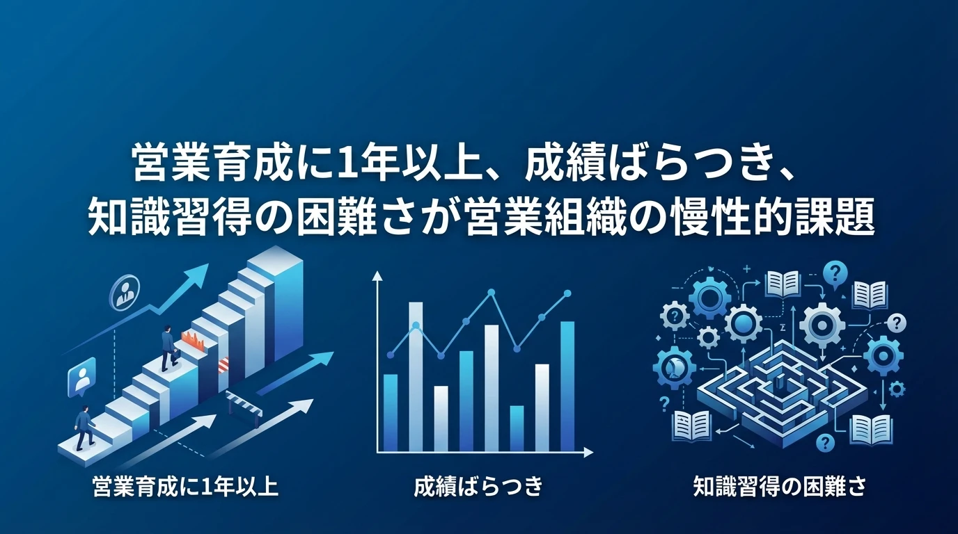 営業組織が直面する深刻な課題とその根本原因