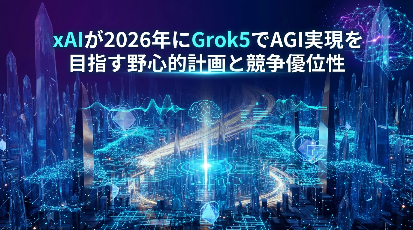 2026年の飛躍計画：Grok5とAGI挑戦の全貌