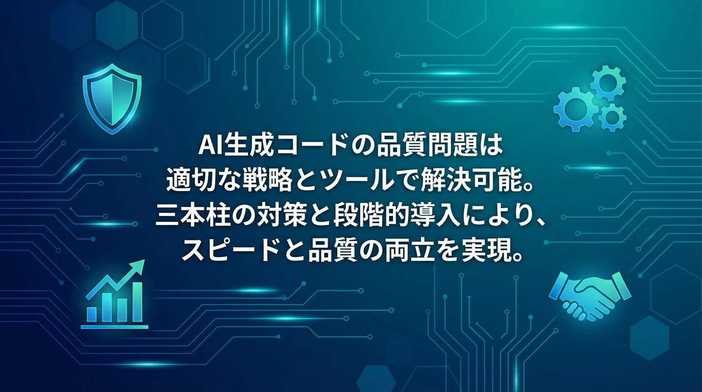 まとめ：スピードと品質の両立を目指して