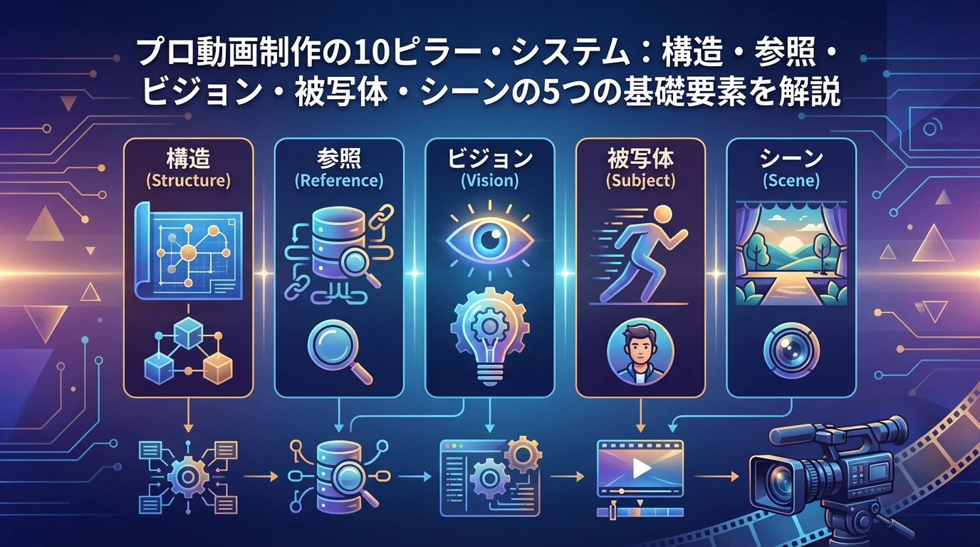 システム編｜すべての優れたAI動画を支える10の基礎ピラー