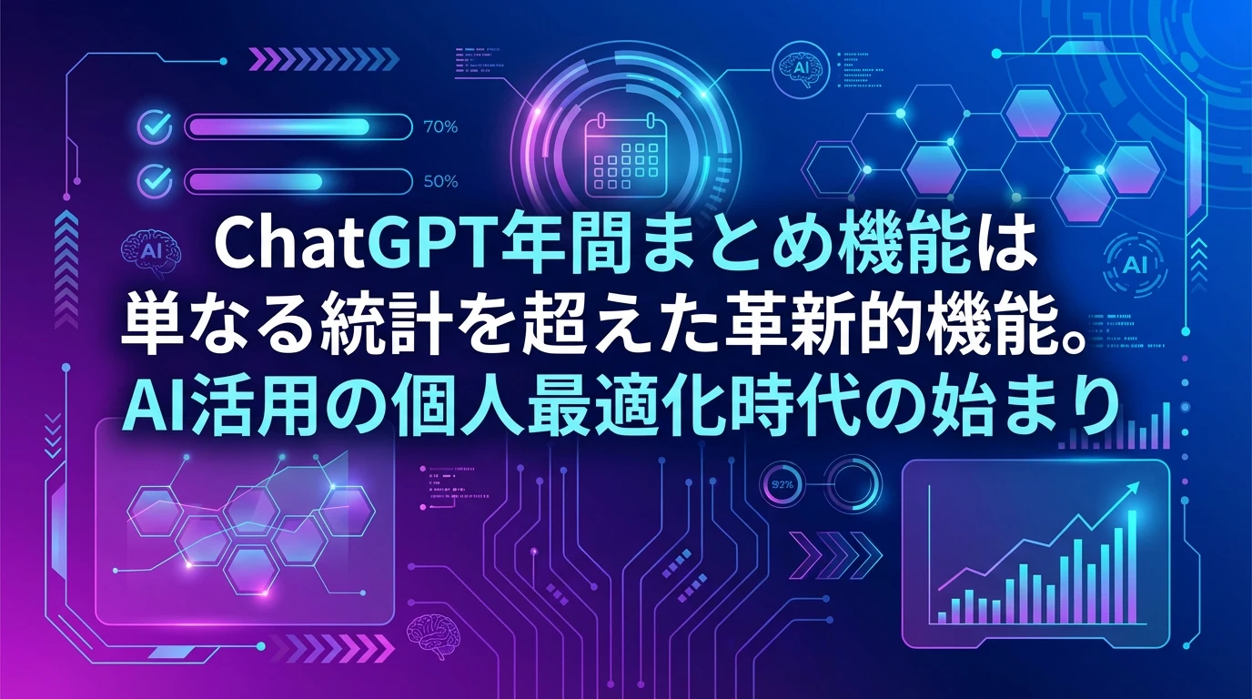 まとめ：ChatGPT年間まとめ機能の価値と今後の展望