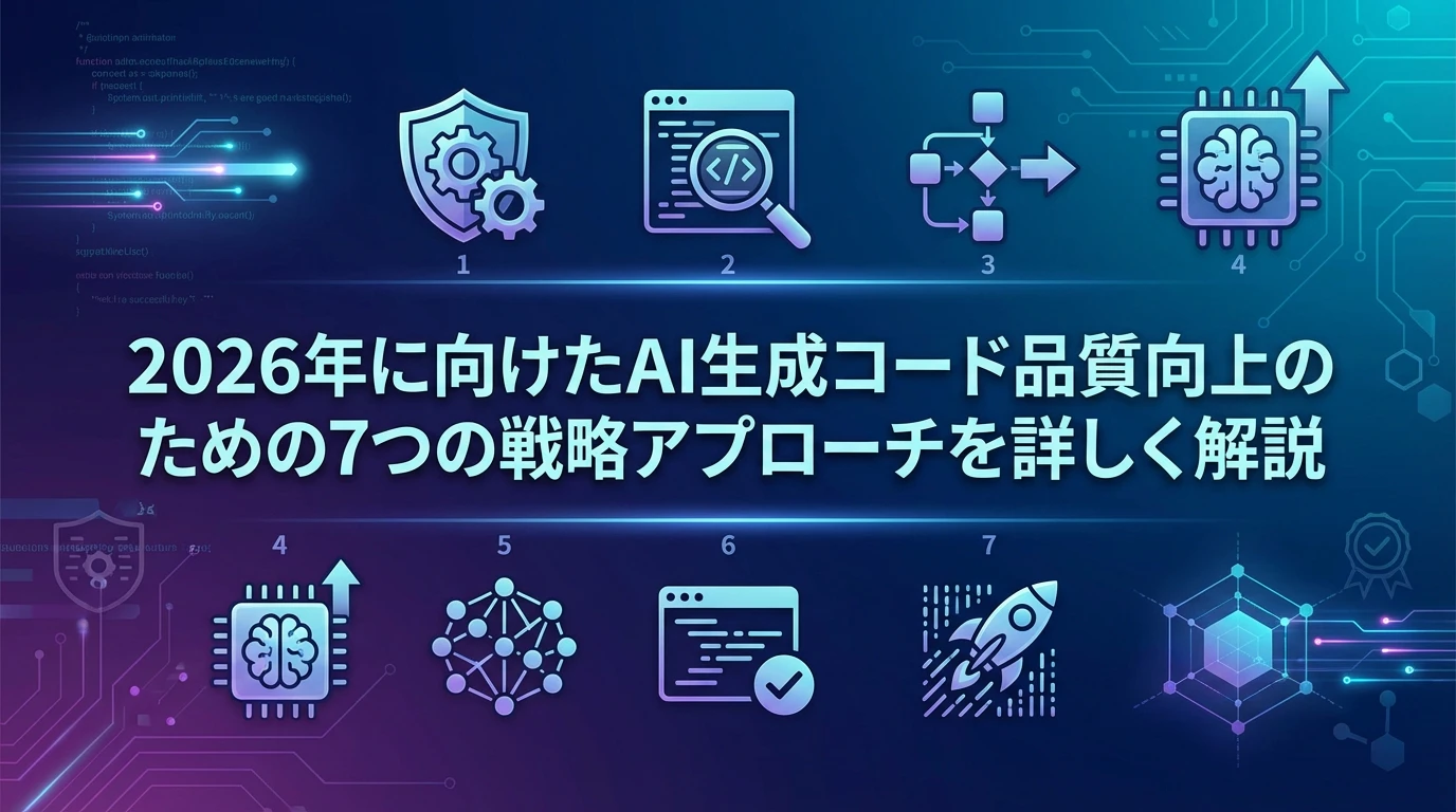 2026年はAI品質向上の年：7つの戦略