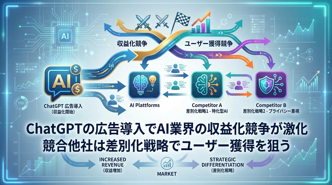 競合他社の動向と市場への影響