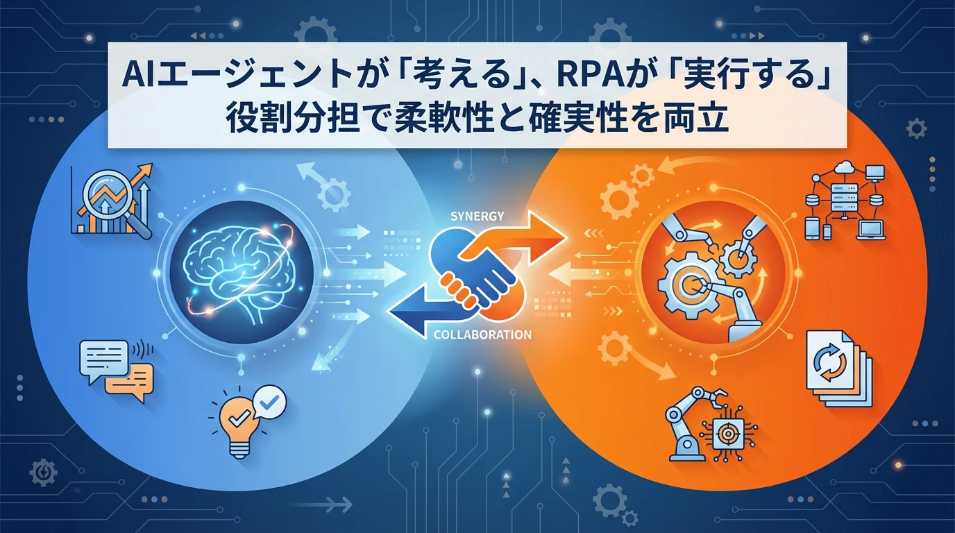 なぜRPAとAIエージェントの相性が良いのか？