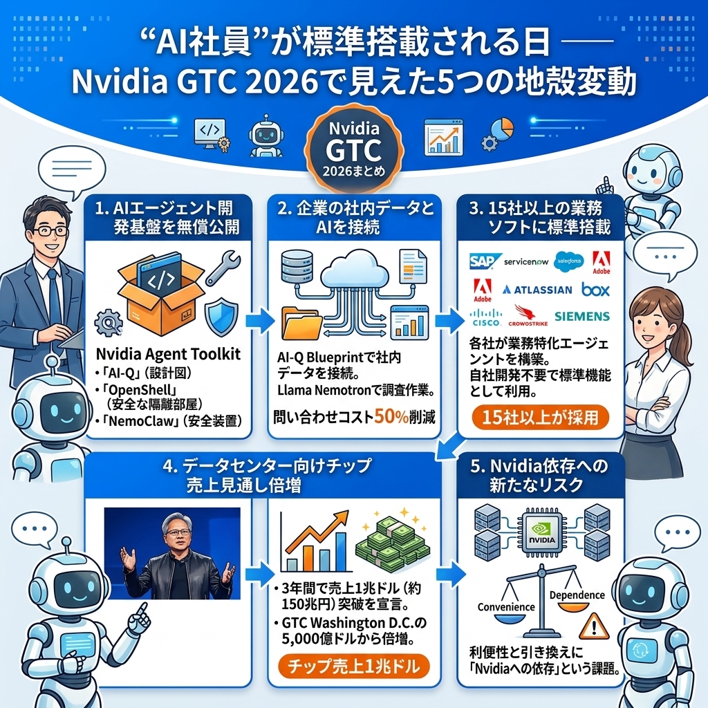 記事のインフォグラフィックサマリ