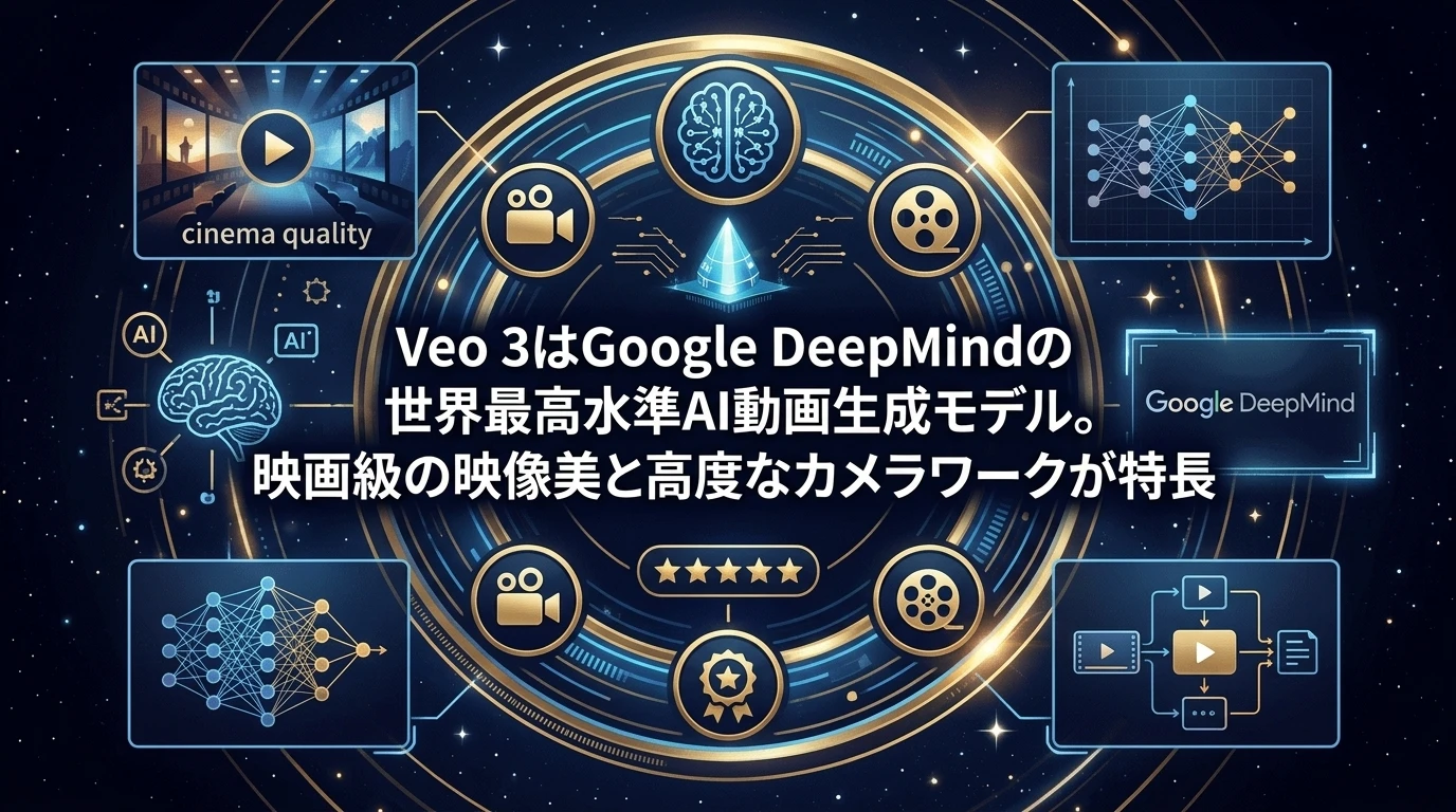 2.Veo 3とは？その実力を簡単おさらい