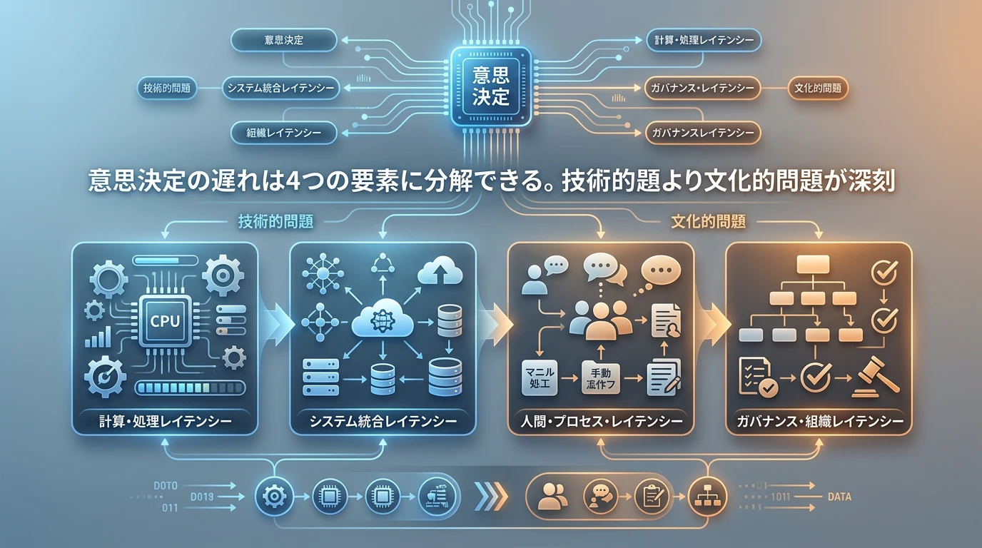 レイテンシー（遅延）の構造を分解する