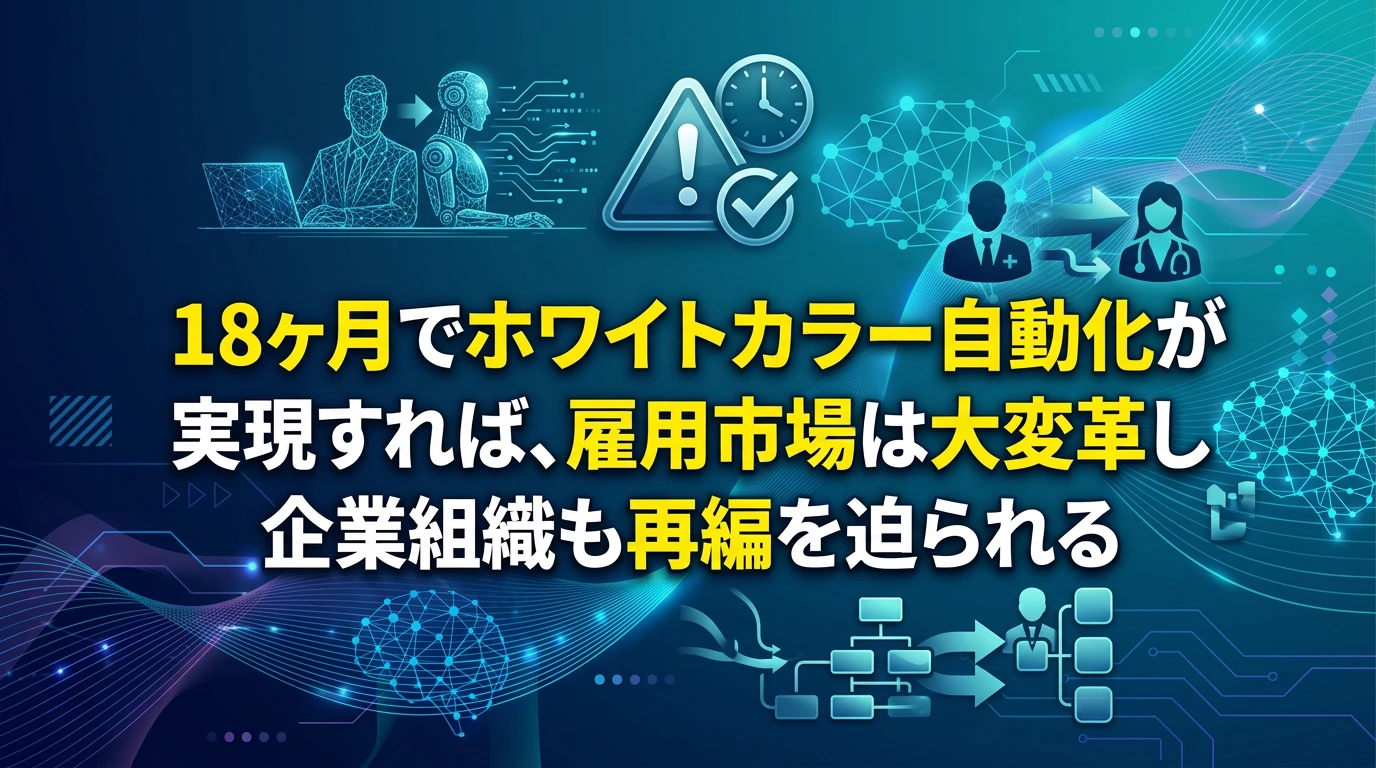 AI自動化がもたらす社会的・経済的影響