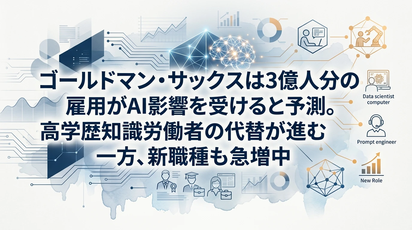 heading_04_20260315_150908 - 生成AIビジネス活用研究所 AIに最も浸食されるのは、なぜ高学歴の知識労働者なのか