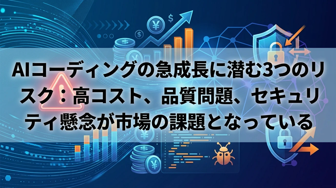 heading_04_20260316_081450 - 生成AIビジネス活用研究所 バイブの代償――コスト、品質、セキュリティの三重苦