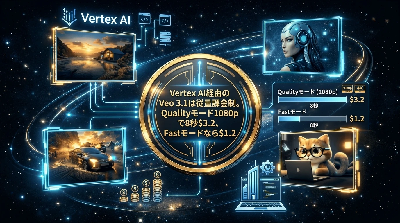6. Vertex AI経由でのVeo 3.1料金（開発者・企業向け）