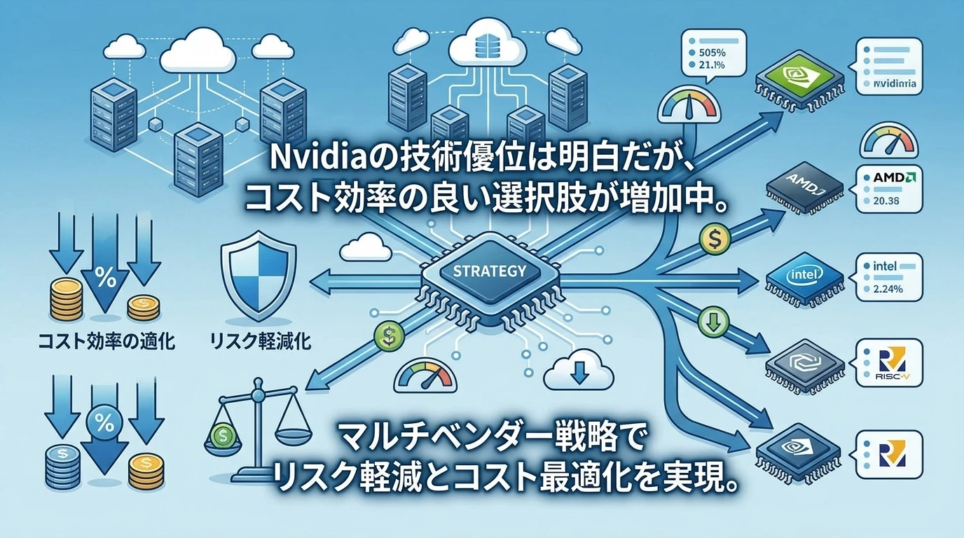 マルチベンダー戦略はリスク軽減とコスト最適化の両面で合理的