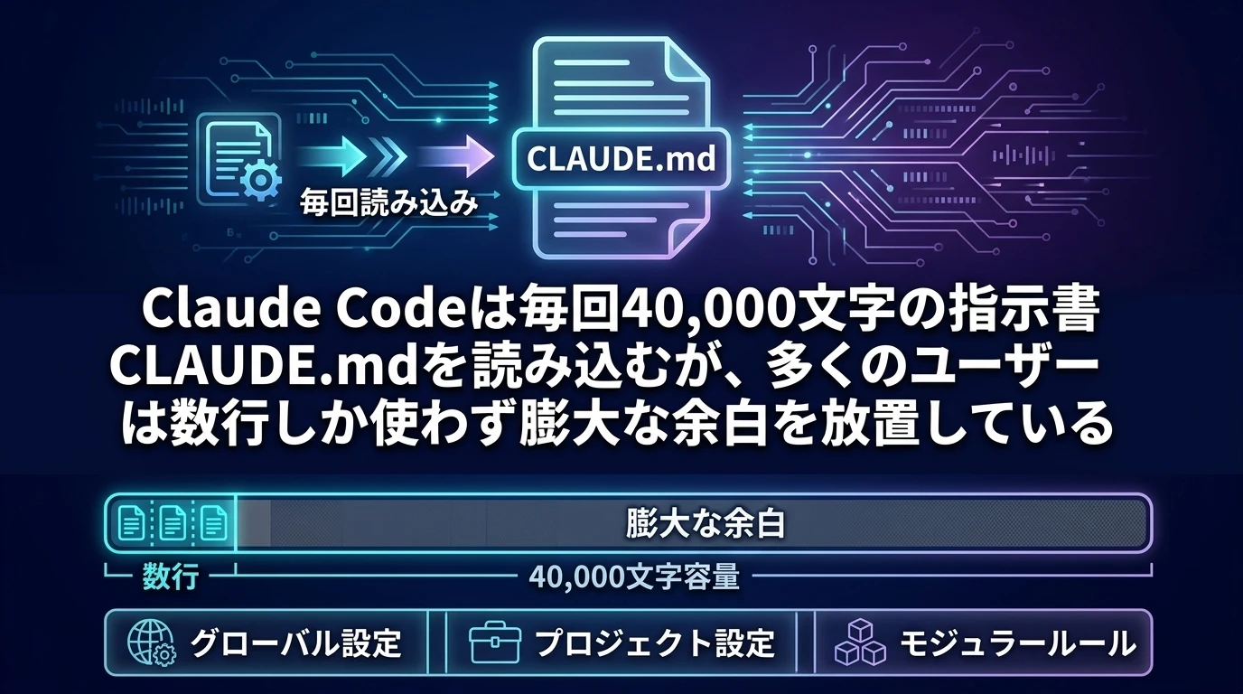 heading_00_20260403_162530 - 生成AIビジネス活用研究所 「CLAUDE.md」という最強の指示書――40,000文字の余白を使っているか