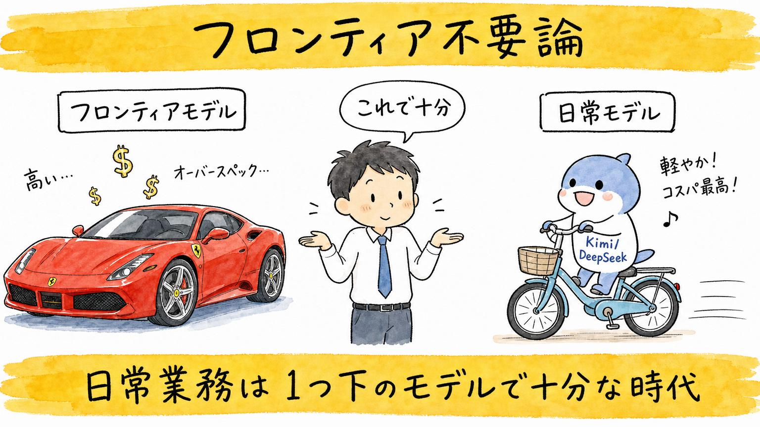 日常業務は1つ下のモデルで十分な時代