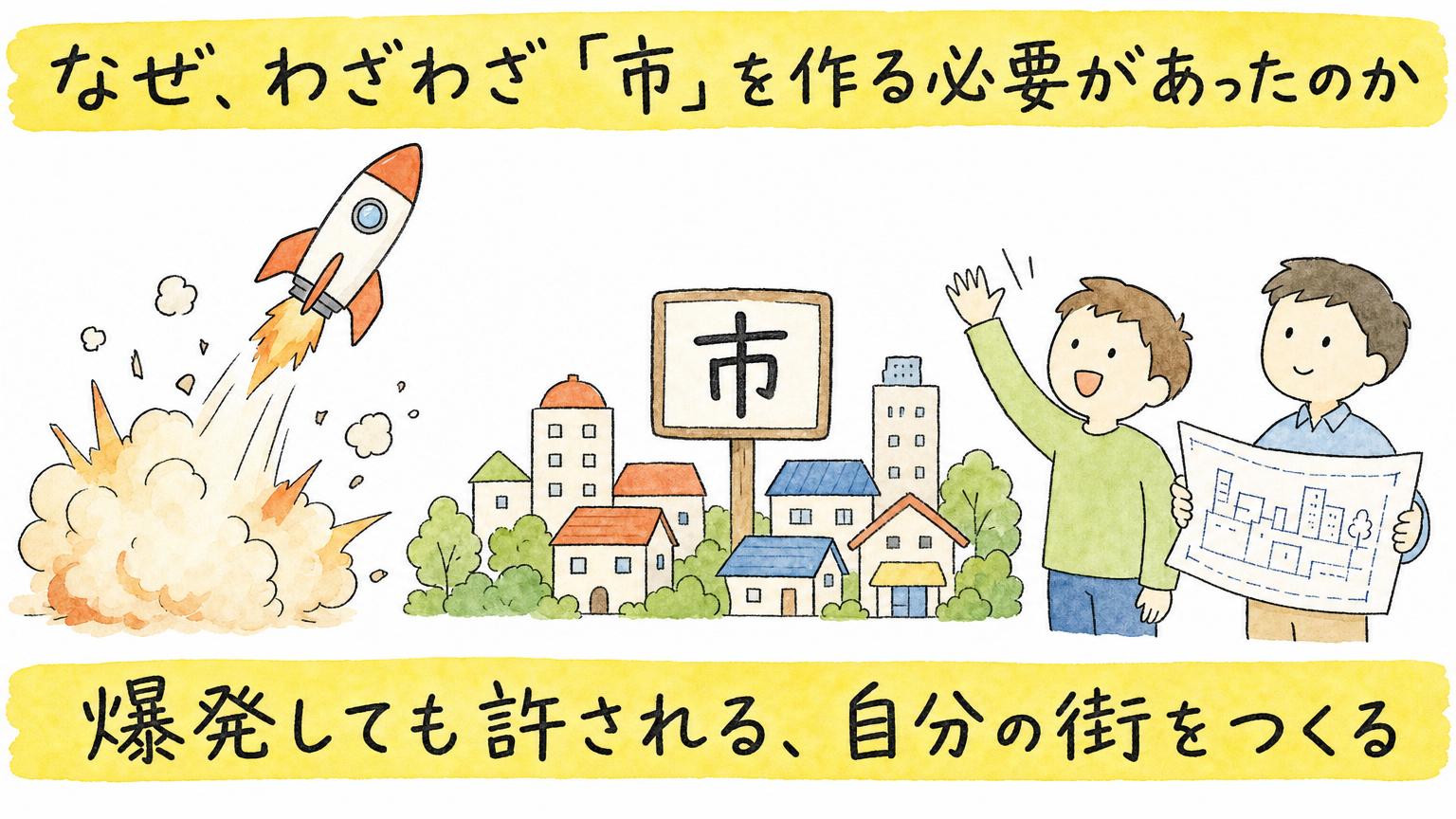 爆発しても許される、自分の街をつくる